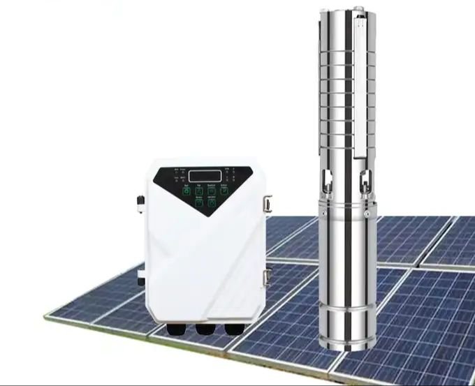 Submersible Solar irrigation pump with controller